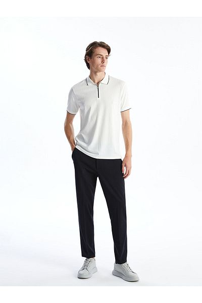 LC Waikiki Polo Neck Short Sleeve Combed Cotton Men's T-Shirt