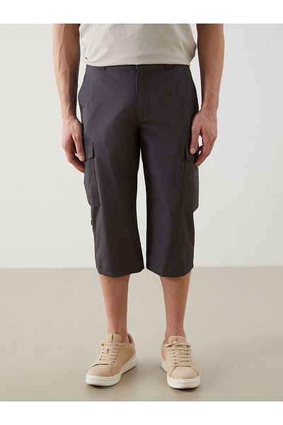 LC Waikiki Standard Mold Gabardine Men's Roller Shorts