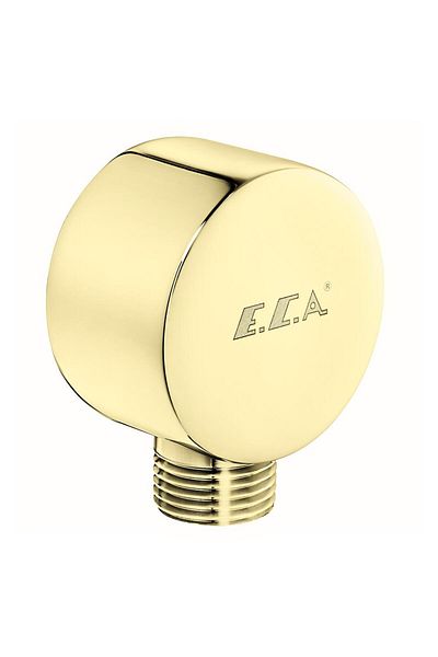 Eca Minimal Shower Outlet Elbow Gold Gold 102826634