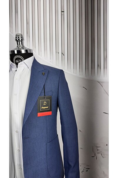 Dupont Slim Fit Kırlangıç Yaka Torba Cep Takım Elbise