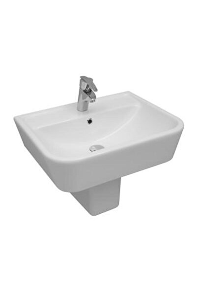 Eca Serel Star Lavabo 48x60 Cm (De30) + Star Yarım Ayak (De21) DE30+DE21