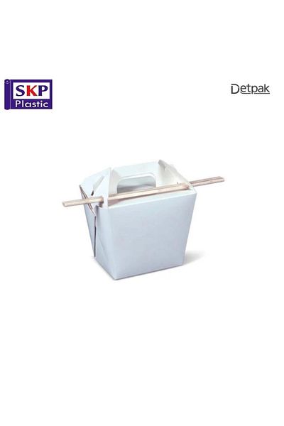 SKP Plastic 20 oz Paper Bags with Wire Holder (25 Count)