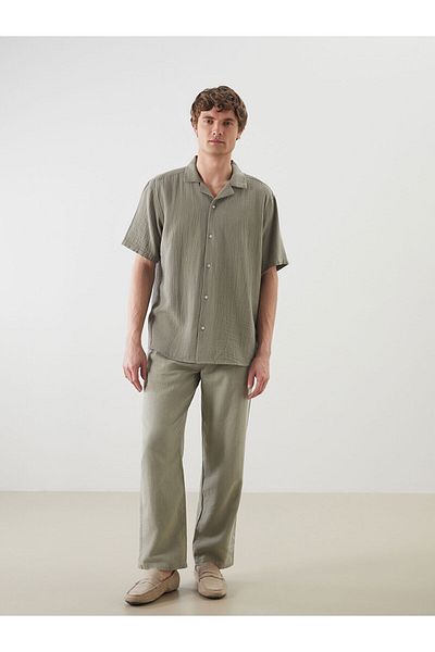 LC Waikiki Standard Fit Short Sleeve Men's Shirt
