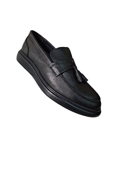 MelAlp Men's Genuine Leather Shoes with Tassels