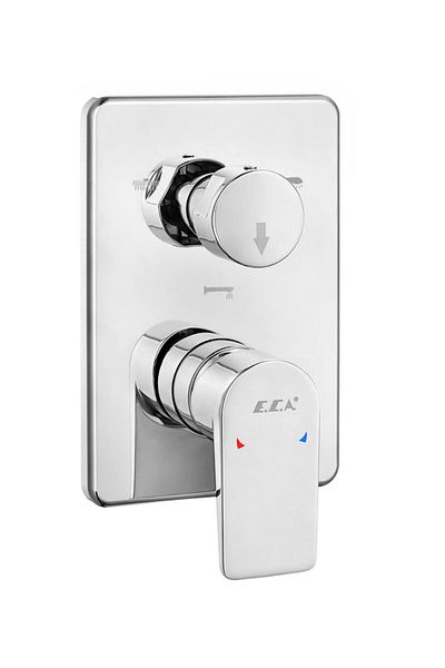 Eca Dalia Concealed Bathroom Faucet 2 Piece Set / 3 Way (102167312-K 102166301)