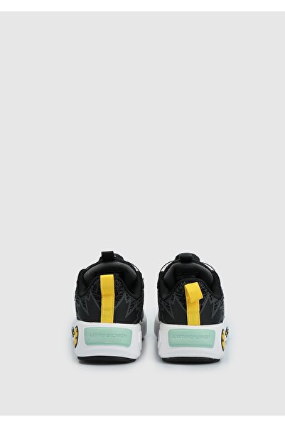 lumberjack T-rex black leather boy's sneaker