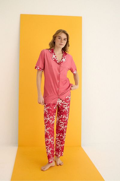 ELİTOL Marla Buttoned Pajama Set