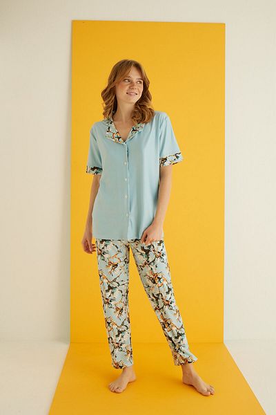 ELİTOL Marla Buttoned Pajama Set
