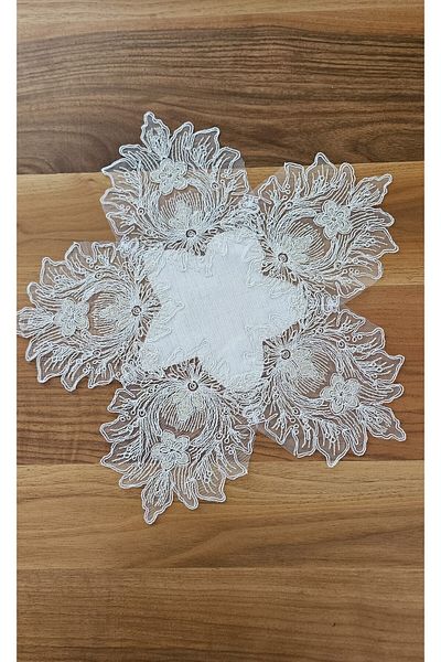 ZESA HOME French Lace Nesting Coffee Table Cover