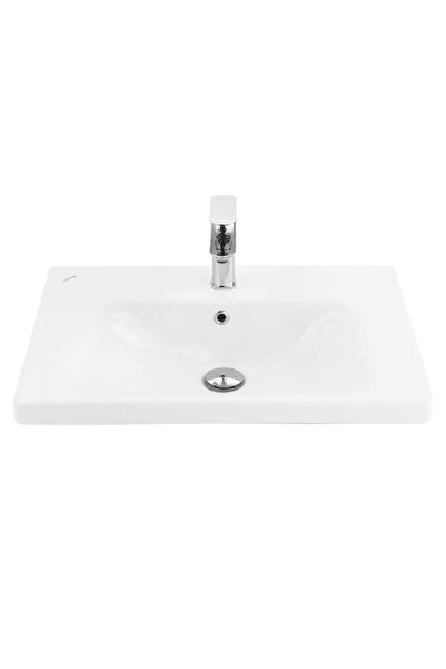 Creavit Eksen 45x65 cm Etajerli Mobilya Dolap Uyumlu Lavabo EK065