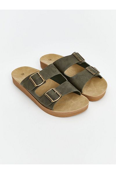 LC Waikiki Double Striped Men's Slippers