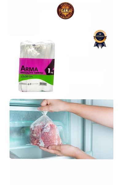 figanlar ambalaj 5kg 23 X36 Thick Grocery Bag Refrigerator Bag Meat Storage Bag Nylon Bag of 2 kg