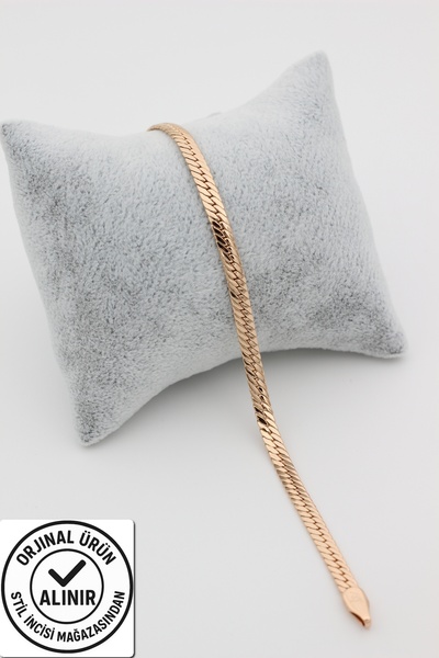 XUPING JEWELRY Stil Incisi7 14 Ayar Altın Kaplama, Ince Italyan Gold Rose Bil...