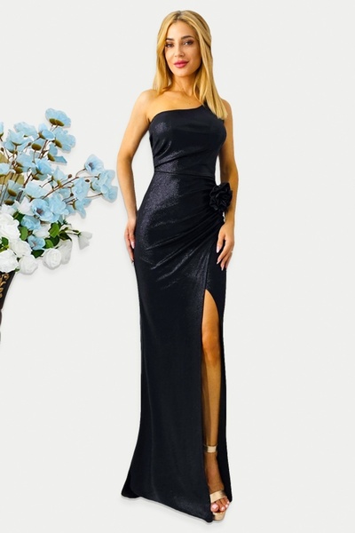 FashionForYou Βραδινό φόρεμα, JoeLLe, με φλοράλ λεπτομέρεια και γυμνούς ώμους...