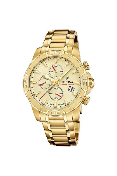 FESTİNA Mens Watch F20705/2, Quartz, 45mm, 10ATM