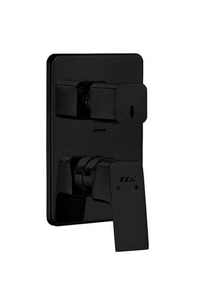 Eca Tiera Concealed Matte Black Bathroom Faucet 2 Piece Set / 3 Ways (102167305C1-K 102166301C1)