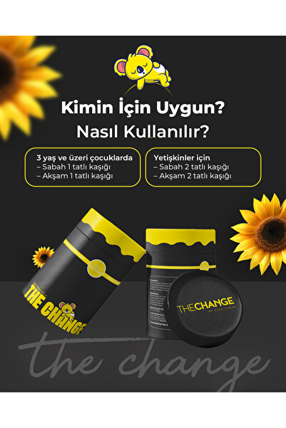 The Change By Özge Yakak Kids Relax Macun / Dikkat Eksikliği Glutensiz Glukoz Şurubu Içermeyen % 100 Doğal