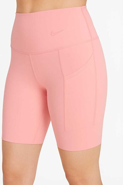 Nike شورت Dri-Fit Universa متوسط ​​الدعم عالي الخصر 8 بوصات لتدريب راكبي الدراجات النارية ASLAN SPORT