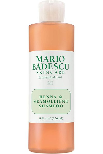 mario badescu Henna & Seamollient Shampoo 236ml – Natural Herbal Shampoo for All Hair Types