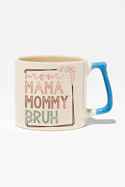 qoeuyl boutique "Mama Mommy Bruh" Komik Anne Anneler Günü Doğum Günü Hediye M...