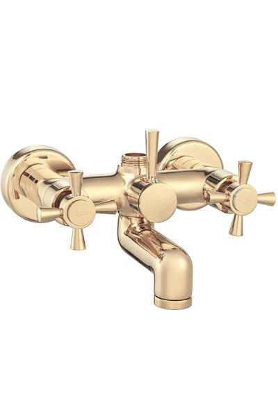 Eca Quadrille Banyo Duş Bataryası Altın Gold 102802230