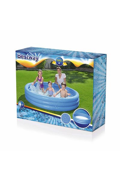 BESTWAY 3-Layer Colorful Inflatable Pool 183x33 cm -26-51027