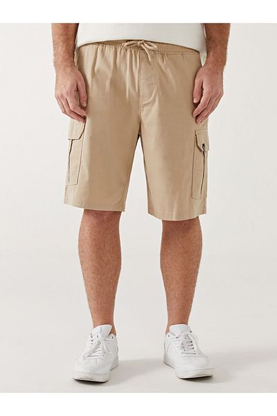 LC Waikiki Ανδρικό σορτς Cargo Standard Fit Gabardine
