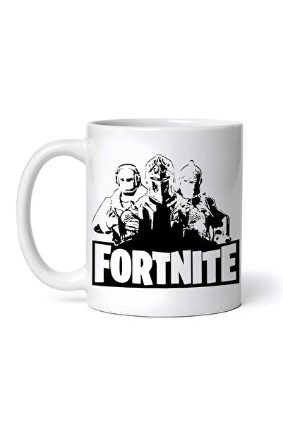 OEM Cană albă personalizată, Clubul Fortnite, INOVATIX®. 330ml