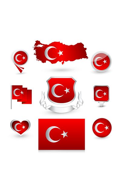 Reysa Tasarım Turkey Sticker Set