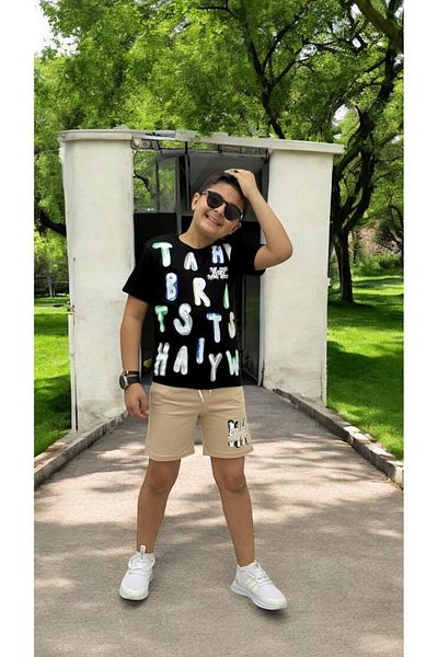 Medinenur Boy's Shorts Set