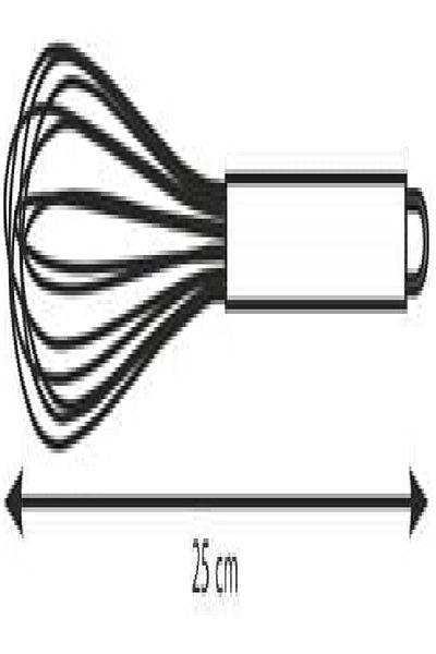 TESCOMA Tescoma Delicia Egg Whisk, 25 cm – Durable Stainless Steel Whisk for Mixing & Beating