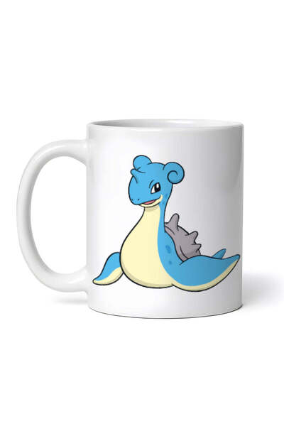 OEM Cană albă personalizată, Pokemon Lapras, INOVATIX®. 330 ml