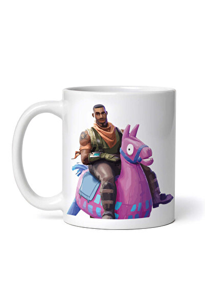 OEM Cană albă personalizată, Giddy Up Fortnite, INOVATIX®. 330 ml