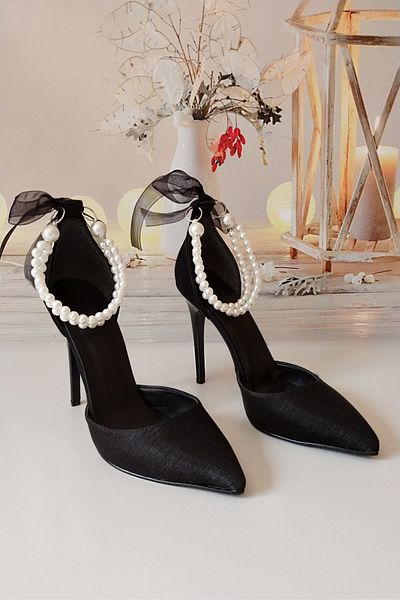 Modavien Women's 11 cm Pearl Evening Shoes