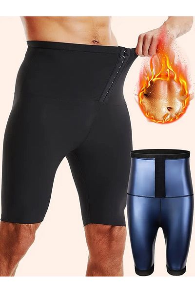 Sh Mağazacılık Σορτς σάουνας Model Sweat Corset Θερμικό σορτς με αγκαλιά 3 σταδίων με αποτέλεσμα σύσφιξης και σύσφιξης