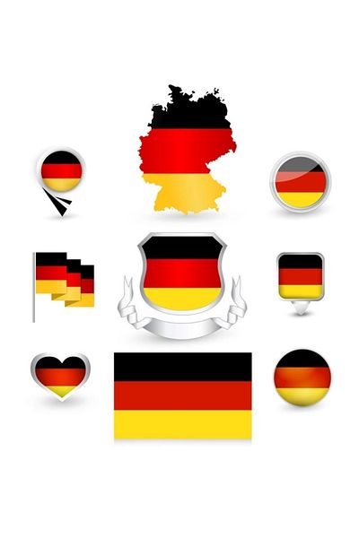 Reysa Tasarım Germany Sticker Set