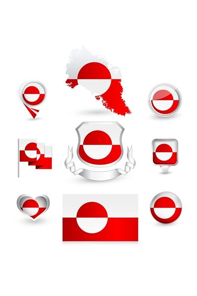 Reysa Tasarım Greenland Sticker Set
