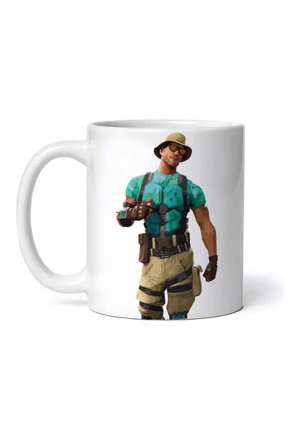 OEM Cană albă personalizată, Fortnite Battle Royale Marino, INOVATIX®. 330 ml