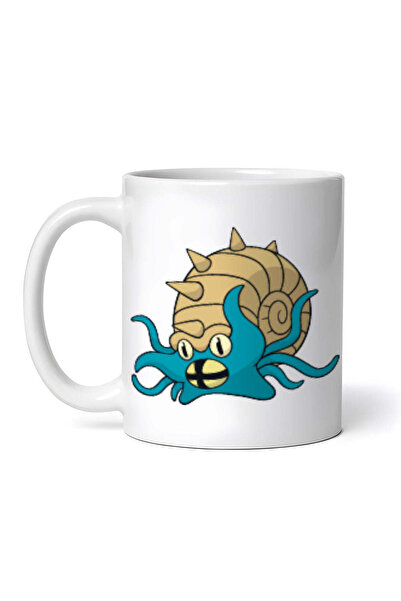 OEM Cană albă personalizată, Pokemon Omastar, INOVATIX®. 330 ml