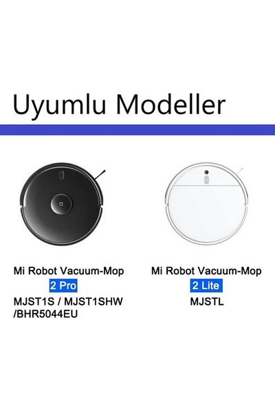 RotRever Xiaomi Vacuum Mop 2 Pro (Mjst1Shw*Model No. Attention) Robot Vacuum Cleaner Compatible 2 Mop Mops