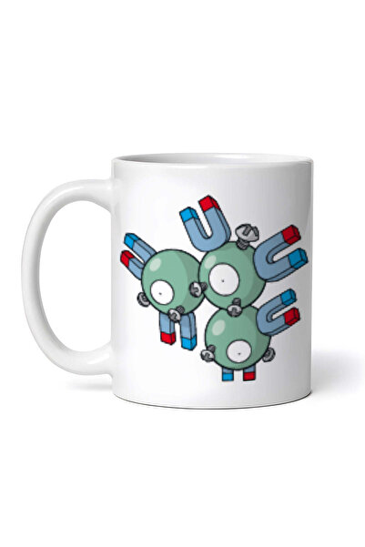 OEM Εξατομικευμένη Λευκή Κούπα, Pokemon Magneton, Inovatix®. 330 ml