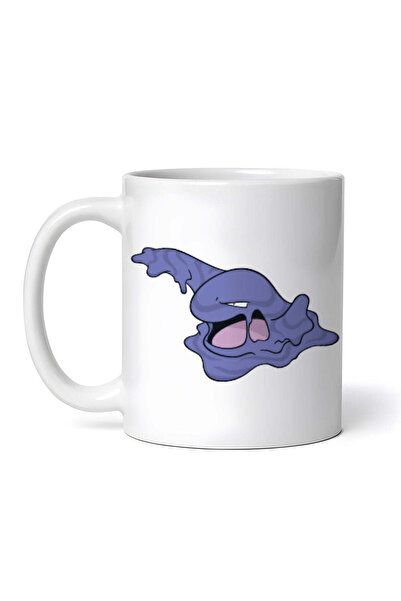 OEM Εξατομικευμένη Λευκή Κούπα, Pokemon Muk, Inovatix®. 330 ml