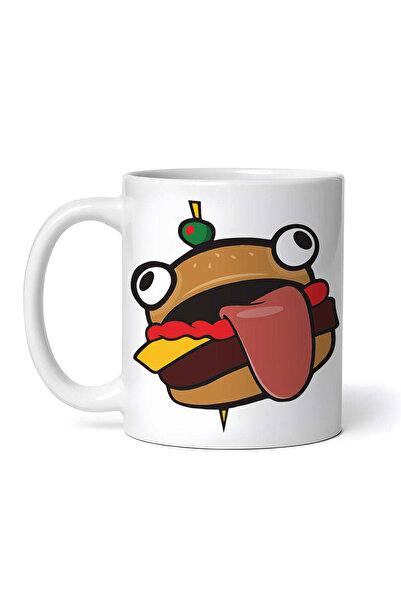 OEM Cană albă personalizată, Fortnite Durrr Burger, INOVATIX®. 330 ml