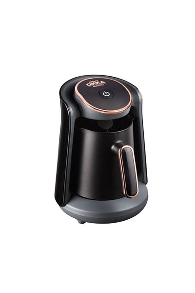 Arzum Okka 480w Minio 4-cup Turkish Coffee Machine Black And Copper Ok004