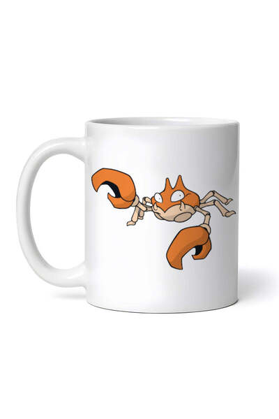 OEM Cană albă personalizată, Pokemon Krabby, INOVATIX®. 330 ml