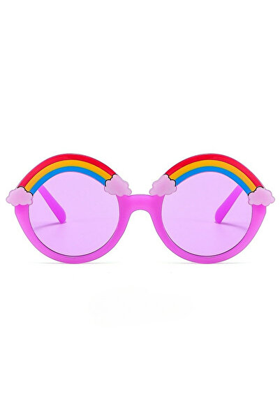 MACERATİ Rainbow Unisex Round Cute Children/Kids Sunglasses