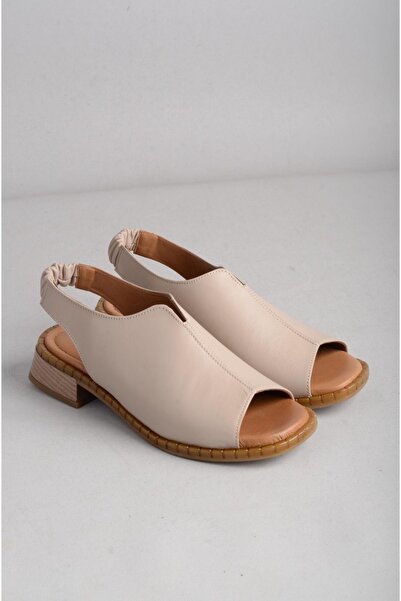 SEÇ KUNDURA SELECT 038 PIELE KAKI CU TOC SANDALE FEMEI VIOLET