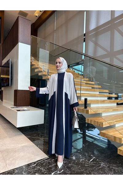 sevannaluxurydesign Double Color Abaya & Dress Double Set