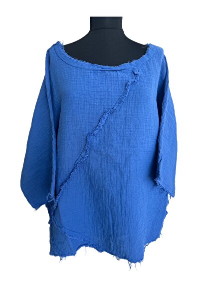 PHUTİ COLLECTION Muslin Filth Sewing Bluz