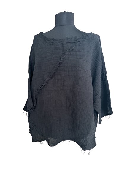 PHUTİ COLLECTION Muslin Filth Sewing Bluz